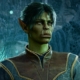 A half-orc character in Baldur