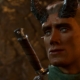 A close up of Dammon the tiefling in Baldur