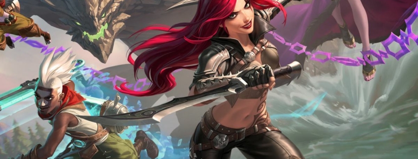 League of Legends key art detail