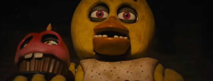 Five Nights at Freddy's movie trailer finally introduces the gang: Freddy, Foxy, Bonnie, Chica, and Mr Cupcake, who eats a guy's face