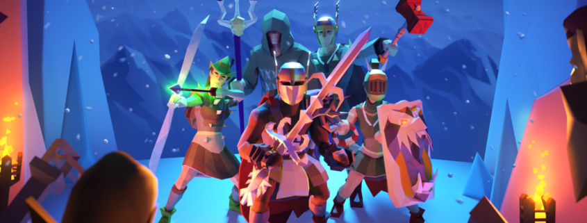 A party of runescape adventurers