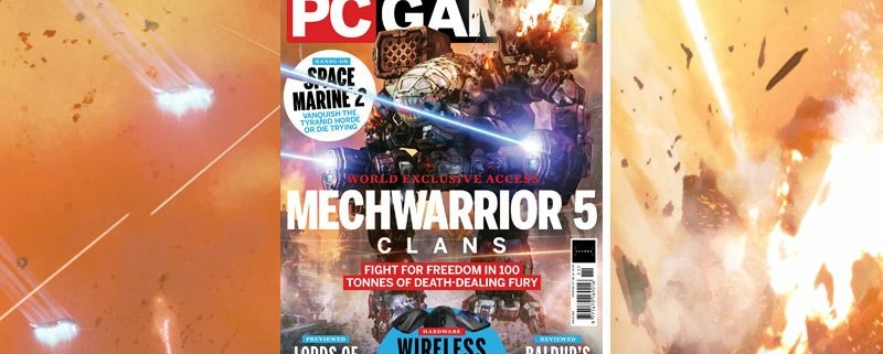 PC Gamer magazine MechWarrior 5 Clans