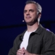 Pete Hines, Vice President of Bethesda Softworks, speaks during the Bethesda E3 conference at the Event Deck at LA Live on June 10, 2018 in Los Angeles, California. The E3 Game Conference begins on Tuesday June 12. (Photo by Christian Petersen/Getty Images)