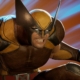 Wolverine grimaces and brandishes his claws