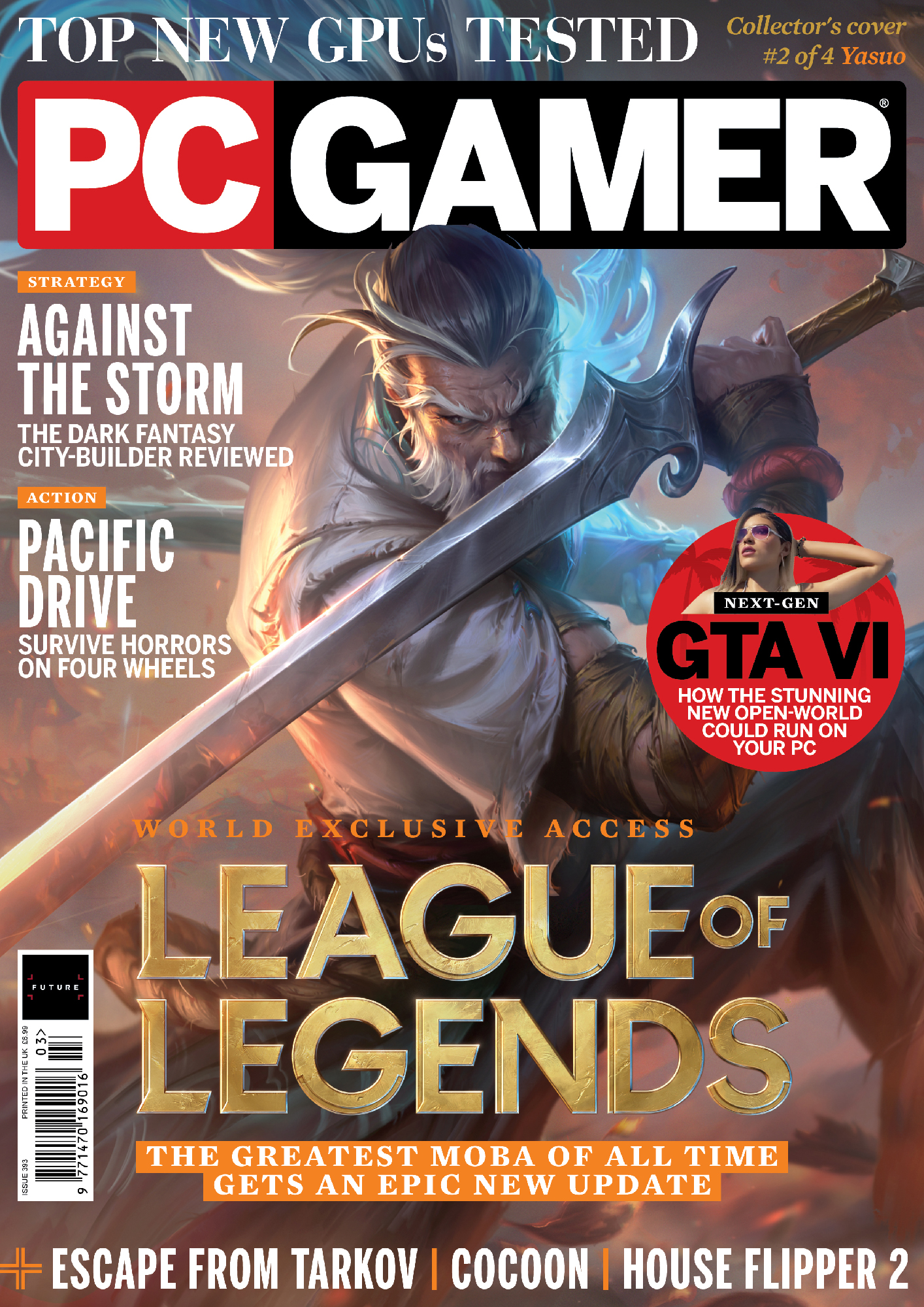 League of Legends PC Gamer magazine