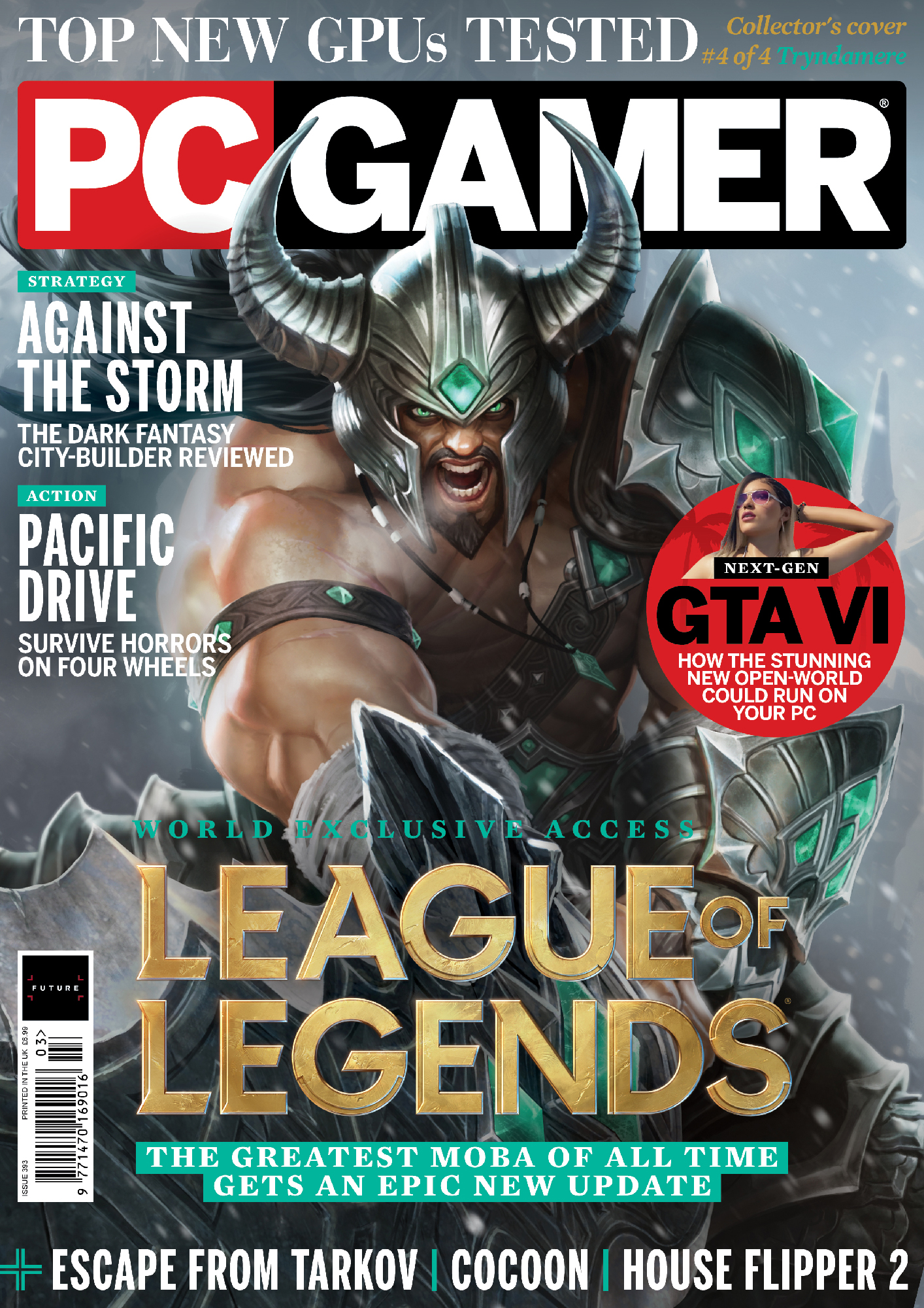 League of Legends PC Gamer magazine