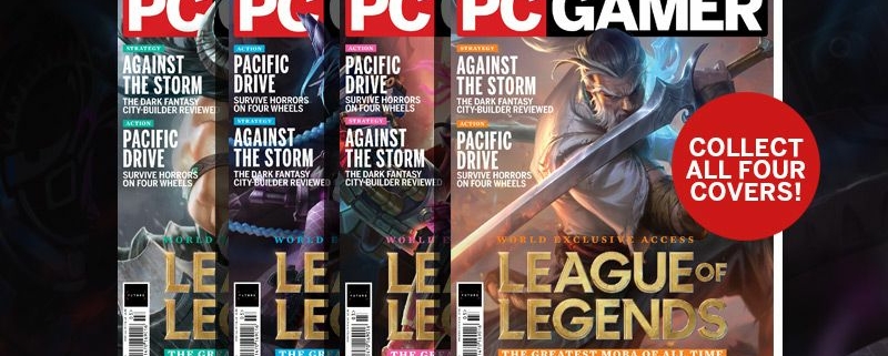 League of Legends PC Gamer magazine