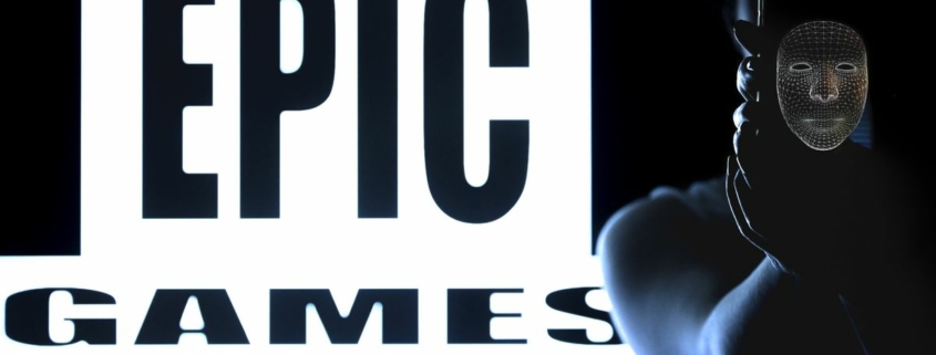 ANKARA, TURKIYE - JUNE 20: The symbol of MetaHuman Animator is displayed on a mobile phone screen in front of the logo of Epic Games in Ankara, Turkiye on June 20, 2023. (Photo by Arda Kucukkaya/Anadolu Agency via Getty Images)