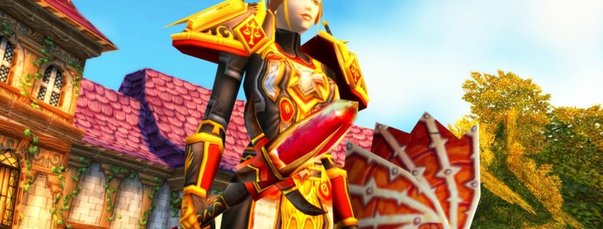 World of Warcraft Paladin character