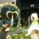 Sky: Children of the Light - a player offers a candle of friendship to another by kneeling before them