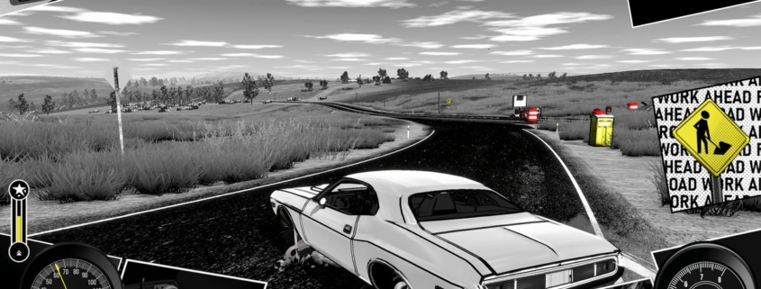 Heading Out is a stylish, narrative-focused driving game inspired by classic road flicks of the '70s and '80s