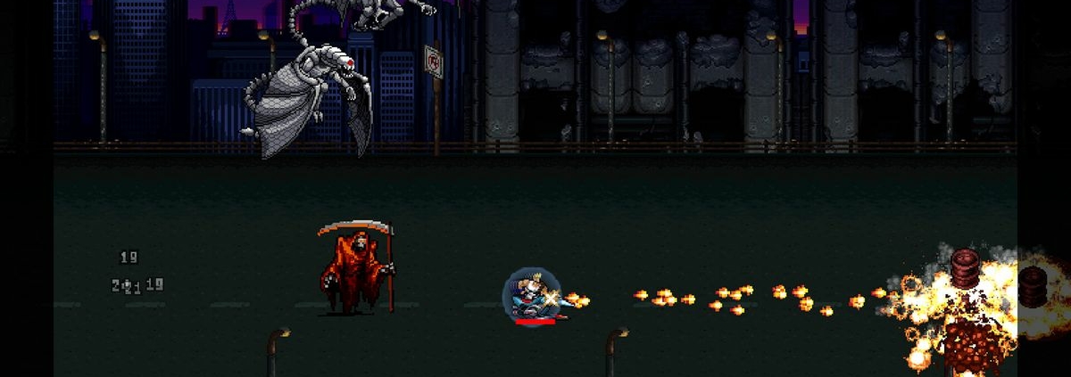 The latest Vampire Survivors release is a straight-up crossover with Contra