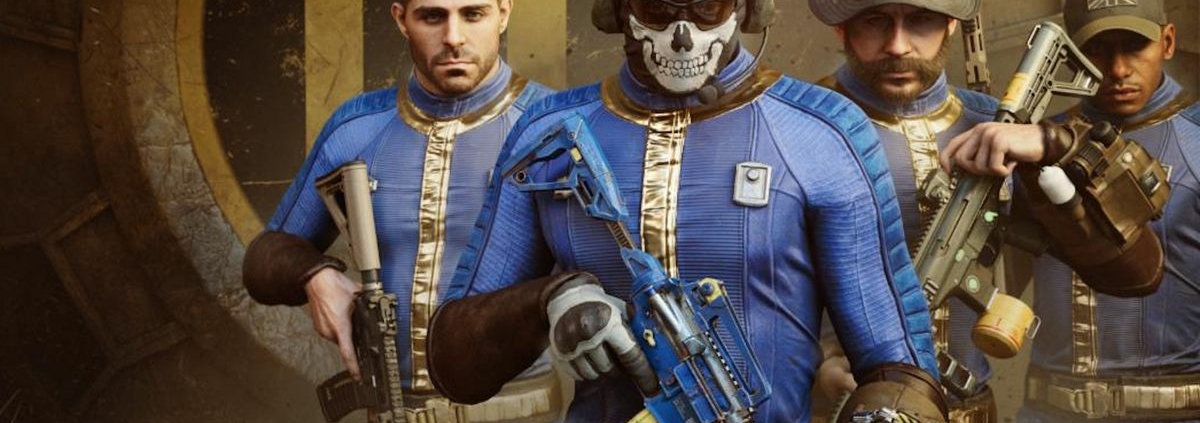 Call of Duty's new Fallout crossover dresses up Price and the lads in stretchy blue jammies, and I'm sorry but it's not a great look