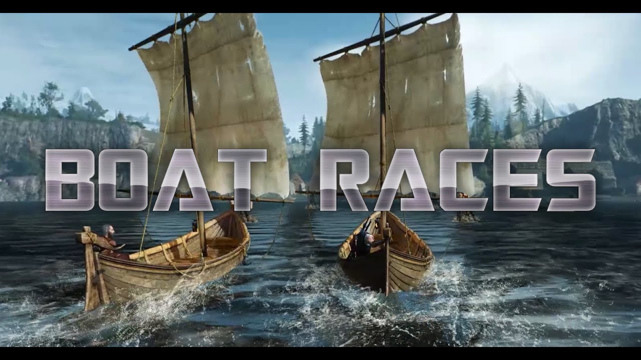 The Witcher 3 - Boat Races (Restored with REDkit) - YouTube