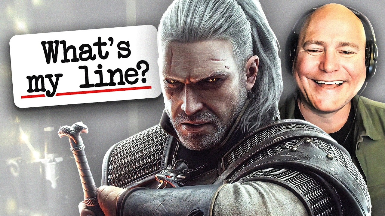 Can The Witcher Actor Remember His Iconic Lines? - YouTube