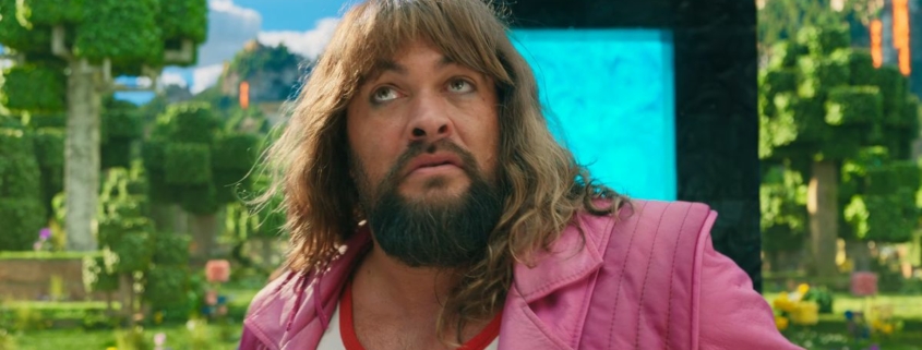 Still of Jason Momoa in A Minecraft Movie