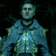 Dragon Age: The Veilguard - Emmrich looks serious in a dark, green tinted room