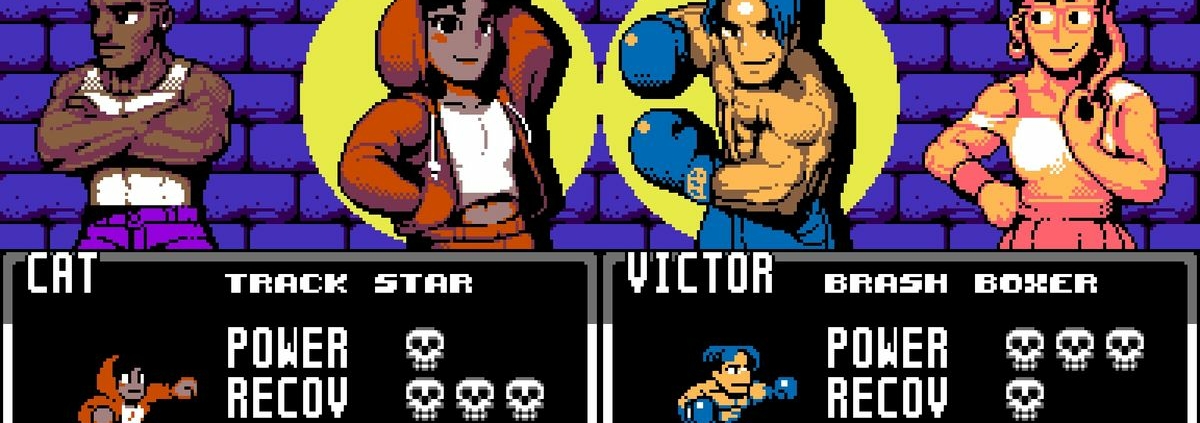 character selection for punch out fighting game