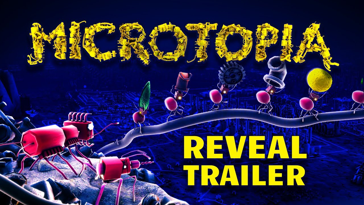 MICROTOPIA - Announcement Trailer | Automation and Resource Management - YouTube