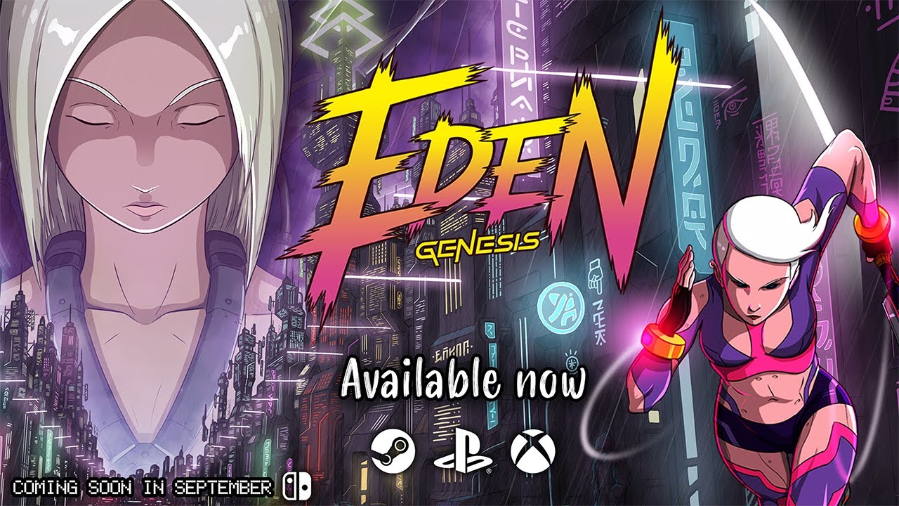 Eden Genesis — A Cyberpunk Adventure | Launch Trailer - YouTube