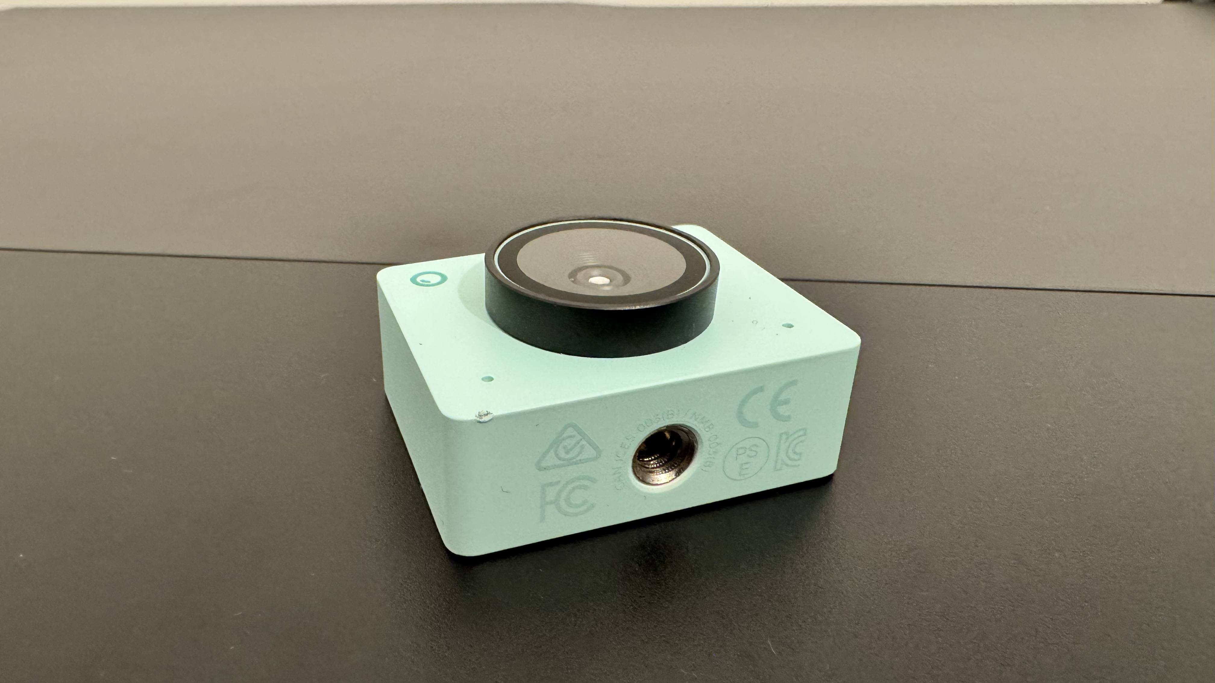 The Aurora Green OBSBot Meet 2 4K webcam