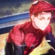 Anime-style Spider-Man lifting up his mask to reveal his face.