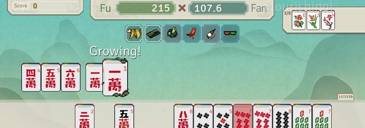 Of all the Balatro-likes on Steam, I think I'm enjoying this Mahjong version best