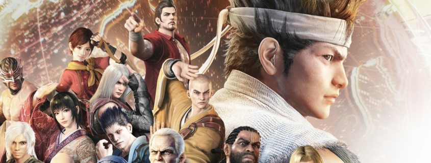 Virtua Fighter 5 key art