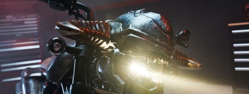 The Doom themed collaboration between Harley Davidson and Bethesda