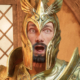 A surprised looking person wearing armor in Oblivion Remastered