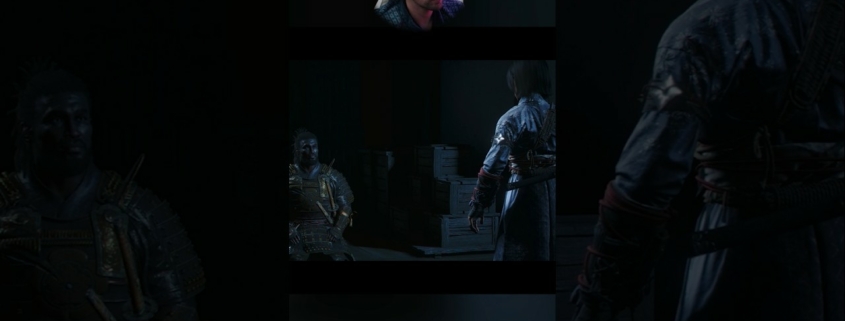 o encontro yasuke e naoe #yasuke #naoe #acshadows #assassinscreedshadows #assassinscreed #fyp
