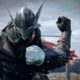 Nightreign knight holds his fist in menacing fashion