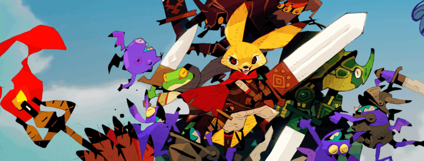 Awaysis, from the makers of the underrated Galak-Z, was inspired by the slapstick physics action of Gang Beasts having one glaring omission—it needed a giant sword